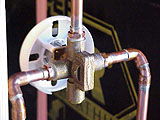 Moen control valve for a shower.